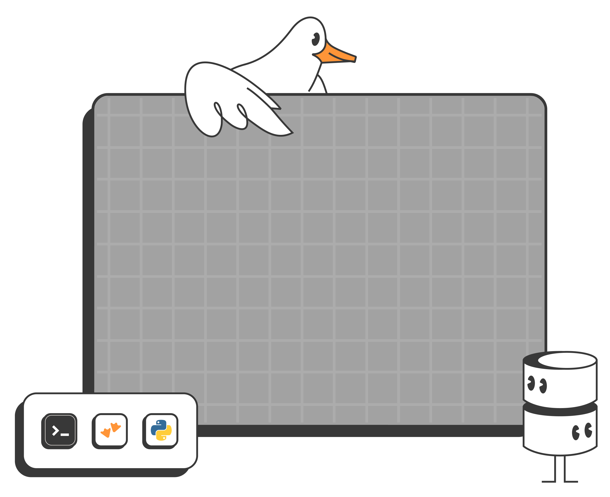 DuckDB Users hero Lottie