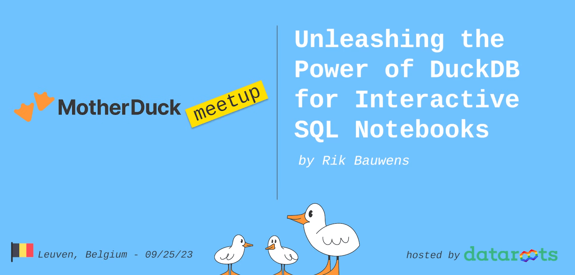 Unleashing the Power of DuckDB for Interactive SQL Notebooks
