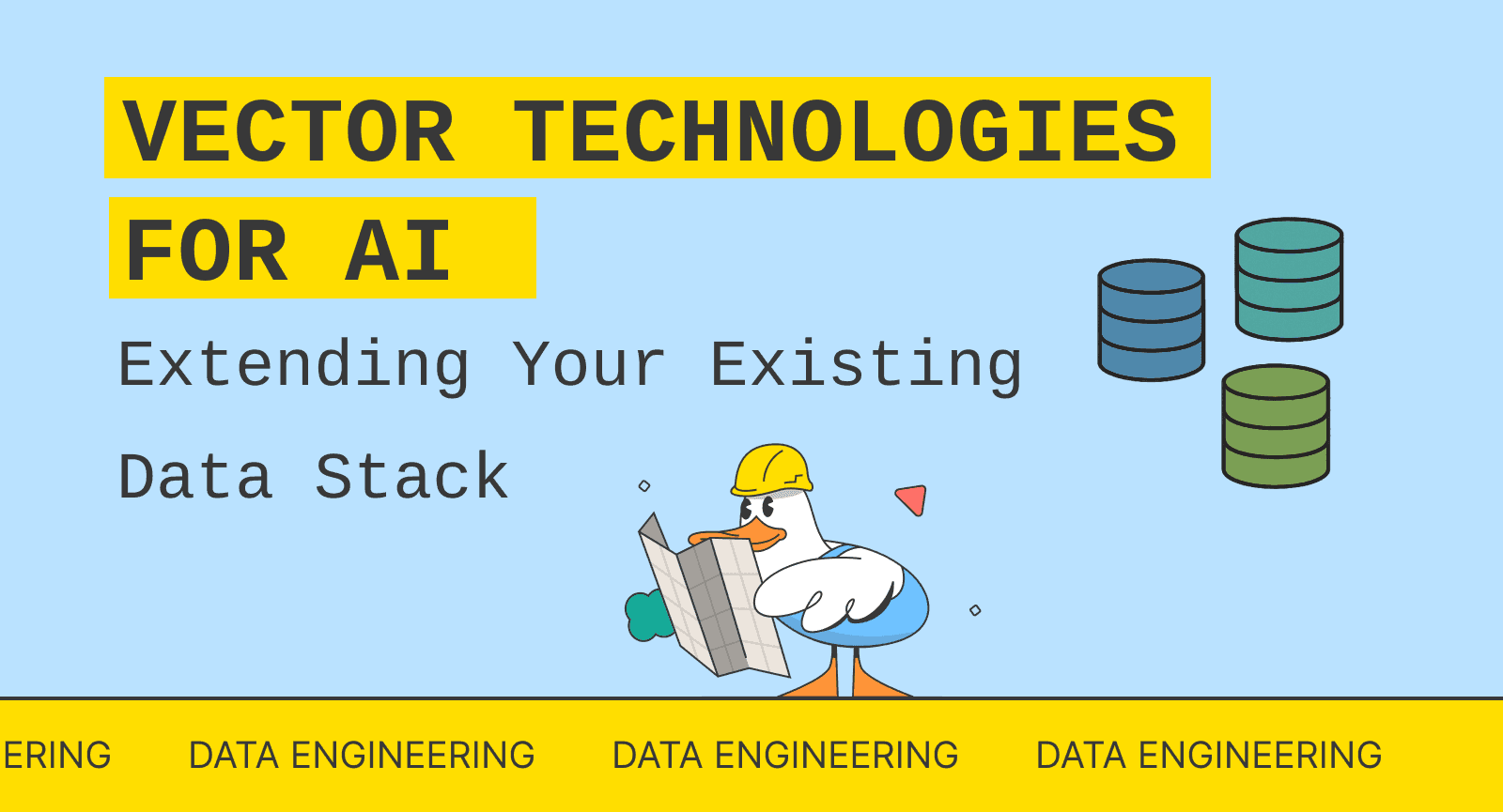 Vector Technologies for AI: Extending Your Existing Data Stack