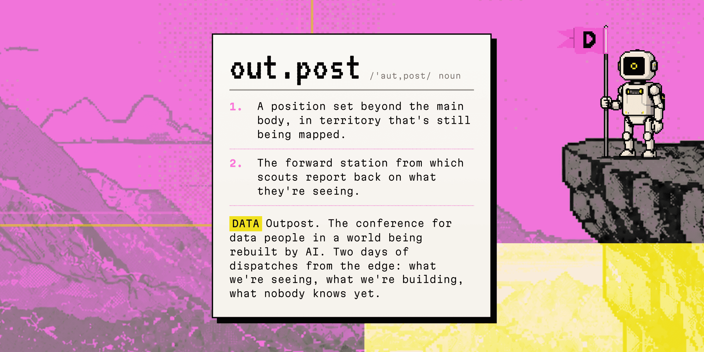 Announcing the Data Outpost Conference