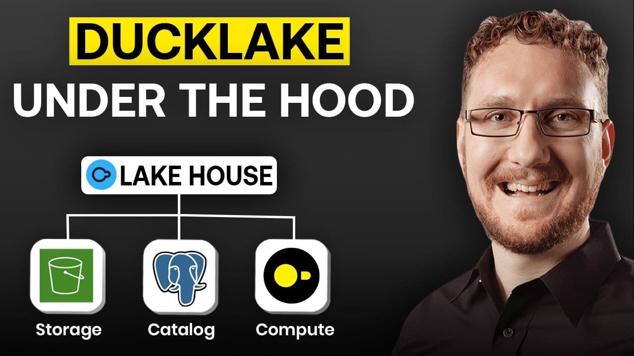 "The Database Inside Your Lakehouse: A DuckLake Architecture Deep Dive" video thumbnail