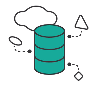 Simplified database sharing feature