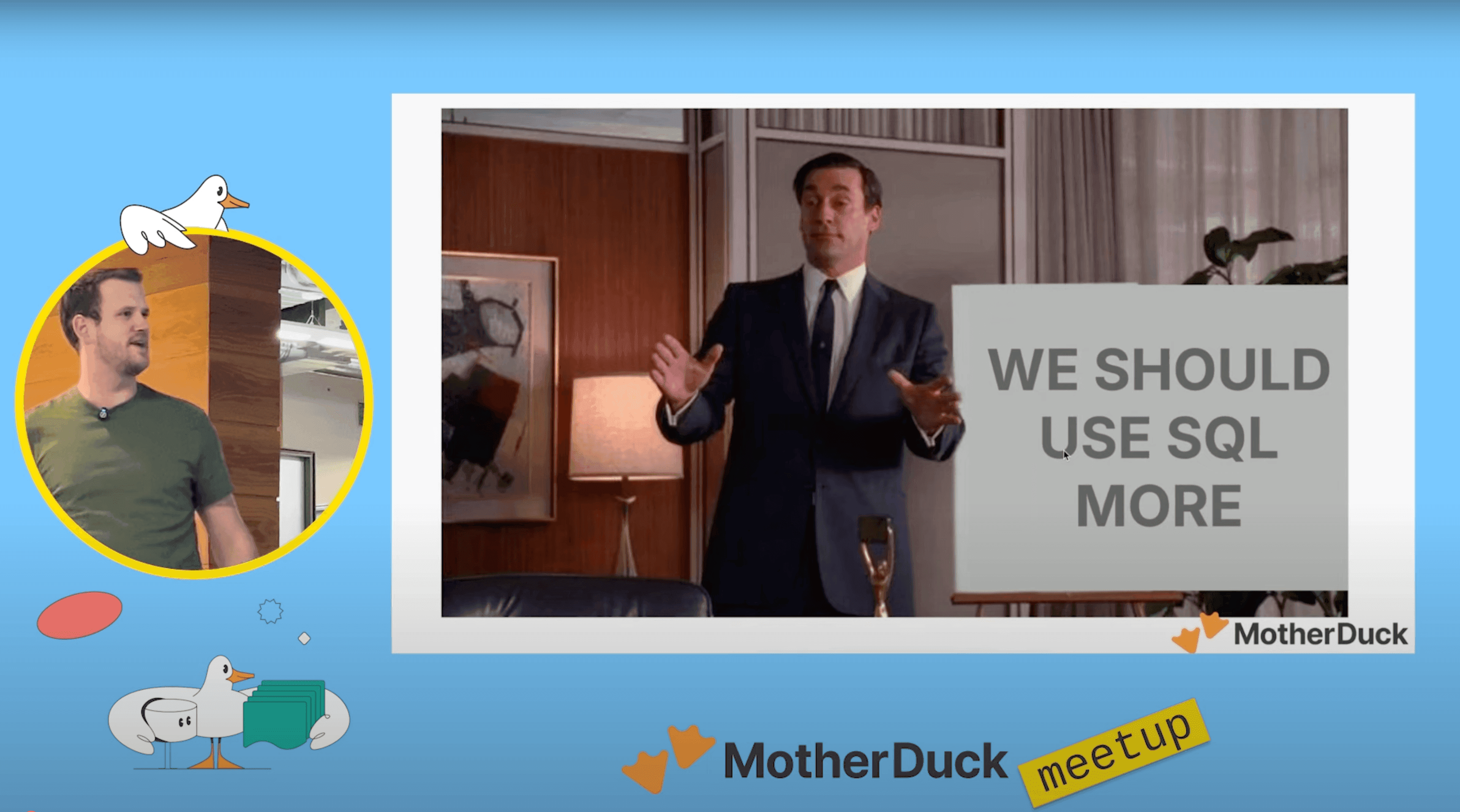 "Using SQL in Your Data Lake with DuckDB, Iceberg, dbt, and MotherDuck" video thumbnail