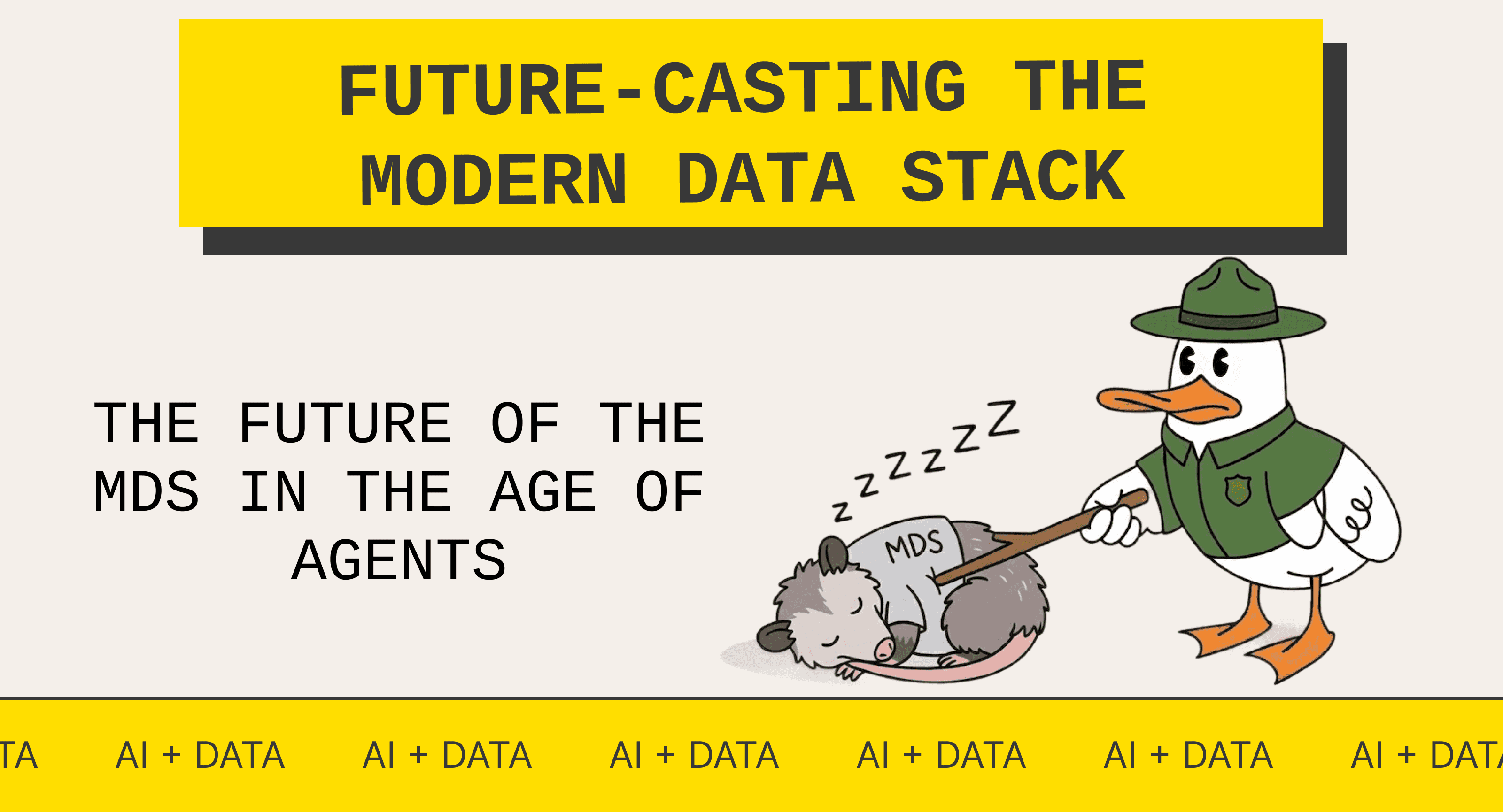 Future Casting the Modern Data Stack