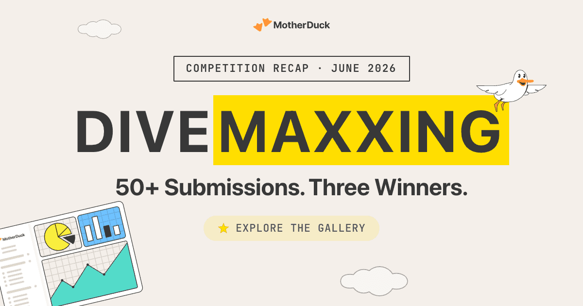 What makes a great Dive? What DiveMaxxing taught us