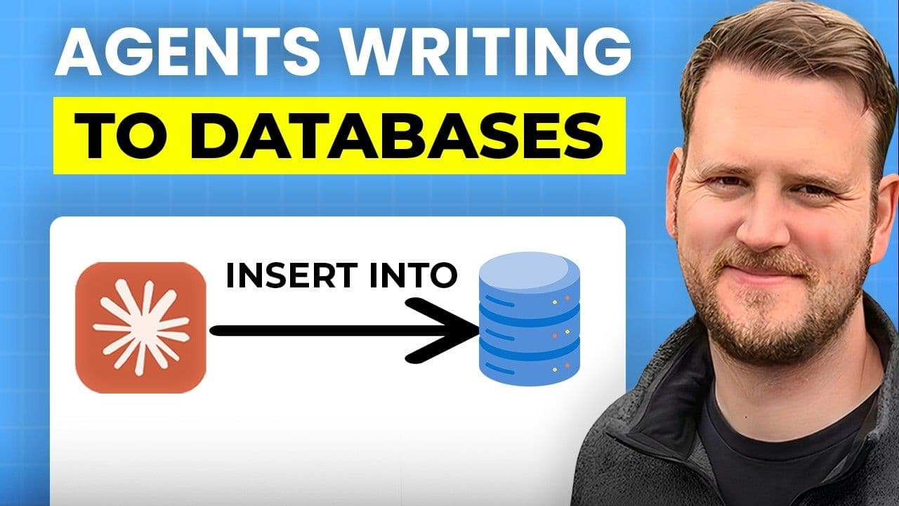 "Agents That Build Tables, Not Just Query Them" video thumbnail