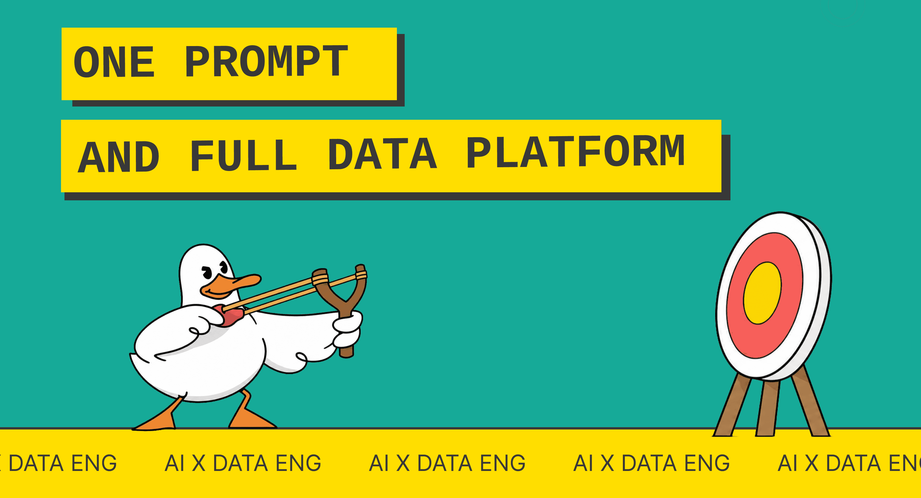 What if a full data platform was one prompt away?