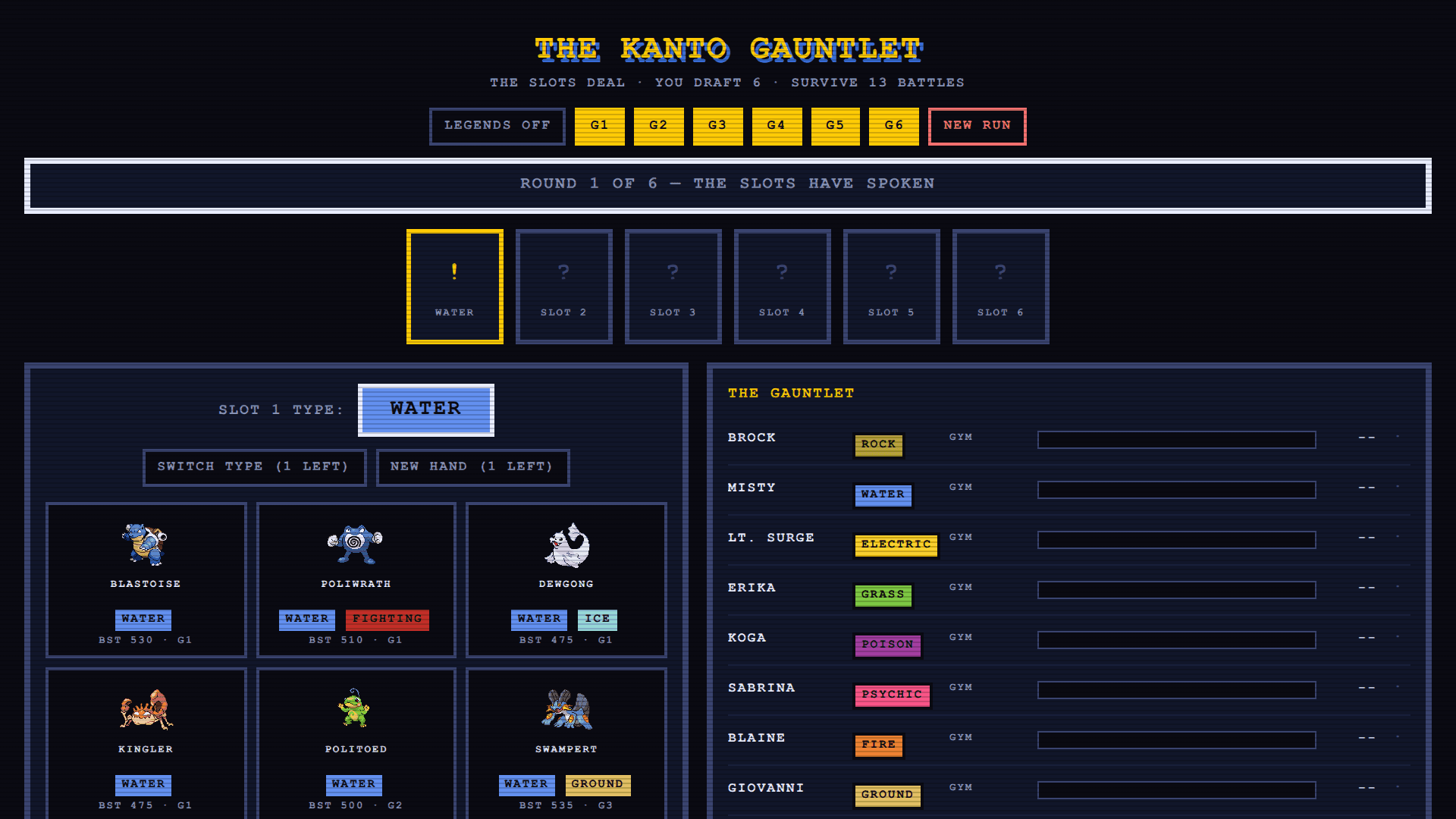 The Kanto Gauntlet