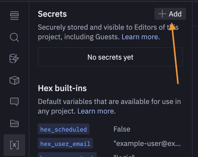 Hex secrets