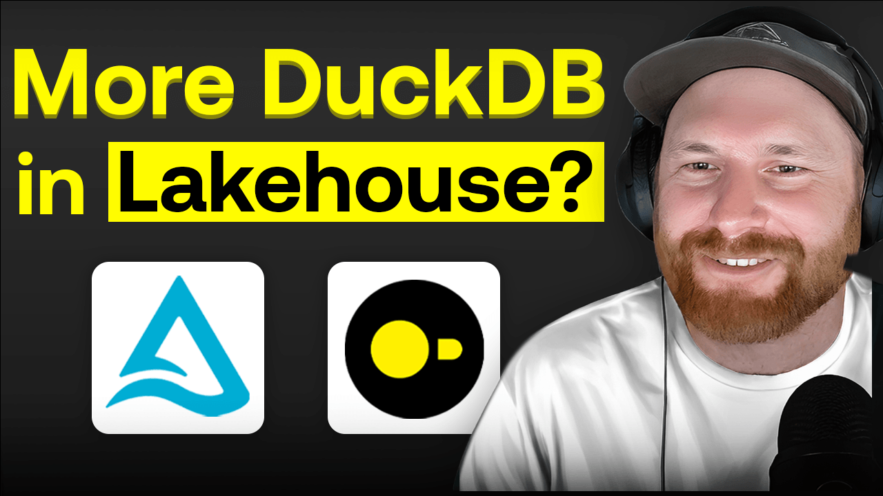 DuckDB breaks the lakehouse? ft. Daniel Beach | EXPLAIN ANALYZE | MotherDuck